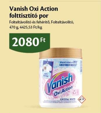 Vanish Oxi Action folttisztító por