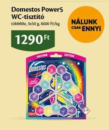 Domestos Power5 WC-tisztító