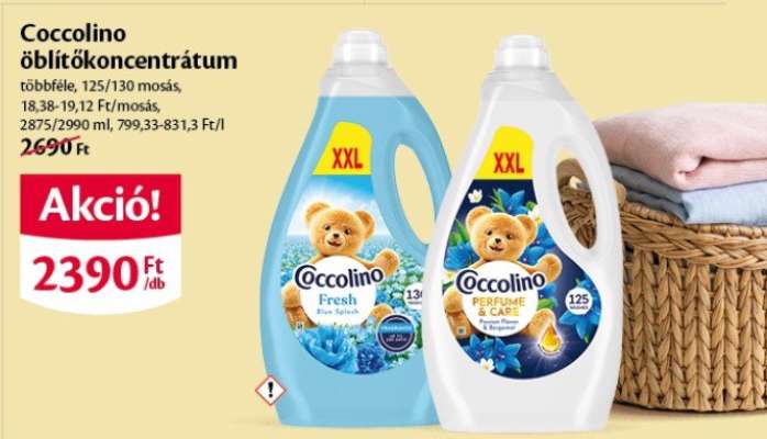 Coccolino öblítőkoncentrátum