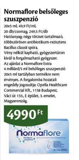 Normaflore belsőleges szuszpenzió