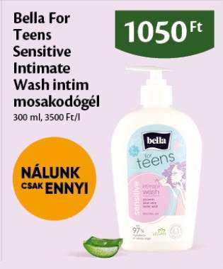 Bella For Teens Sensitive Intimate Wash intim mosakodógél