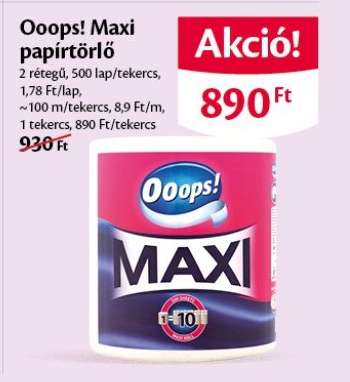 OOOPS! Maxi papírtörlő*