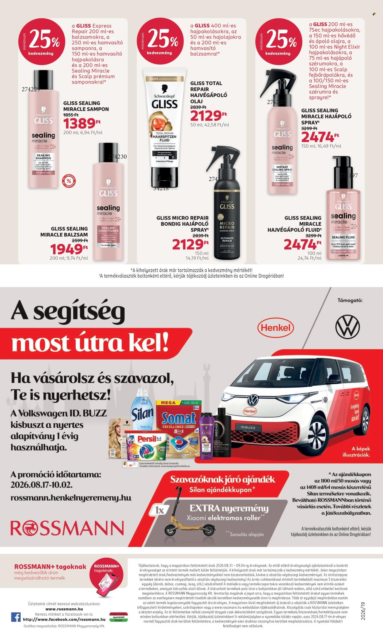 Rossmann akciós újságok - 2026.08.31 - 2026.09.04. Oldal 24