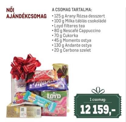Női ajándékcsomag