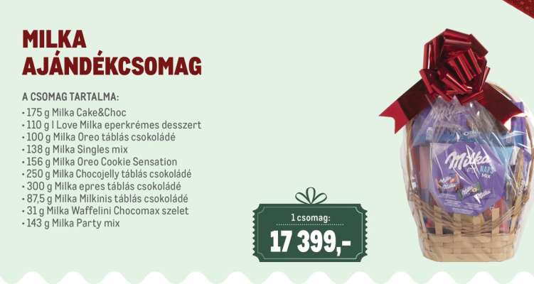 MILKA AJÁNDÉKCSOMAG