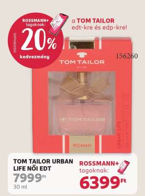 TOM TAILOR URBAN LIFE NŐI EDT