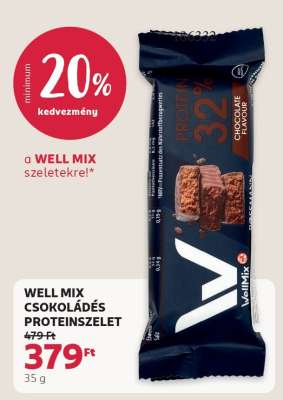 WELL MIX CSOKOLÁDÉS PROTEINSZELET