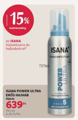 ISANA POWER ULTRA ERŐS HAJHAB