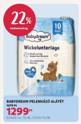 BABYDREAM PELENKÁZÓ ALÁTÉT