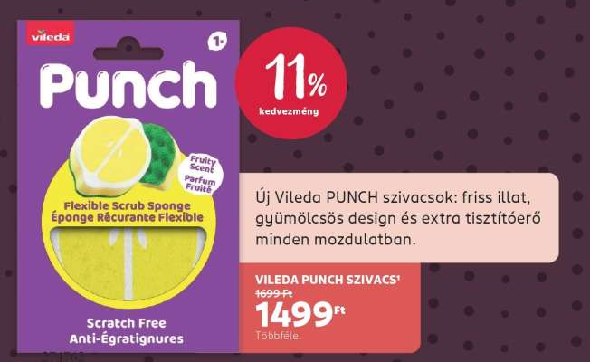 VILEDA PUNCH SZIVACS
