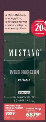 MUSTANG WILD HORIZON PANAMA FÉRFI EDP