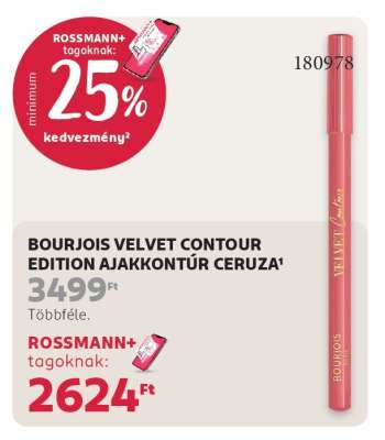 BOURJOIS VELVET CONTOUR EDITION AJAKKONTÚR CERUZA