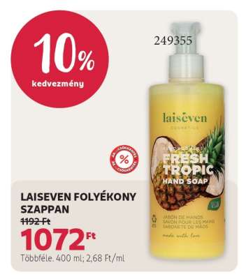 LAISEVEN FOLYÉKONY SZAPPAN