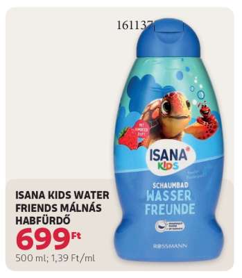 ISANA KIDS WATER FRIENDS MÁLNÁS HABFÜRDŐ