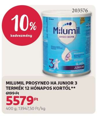 MILUMIL PROSYNEO HA JUNIOR 3