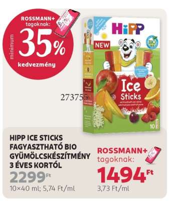 HIPP ICE STICKS