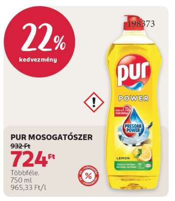 PUR Mosogatószer*