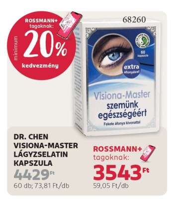 DR. CHEN VISIONA-MASTER LÁGYZSELATIN KAPSZULA