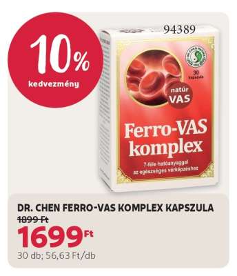DR. CHEN FERRO-VAS KOMPLEX KAPSZULA