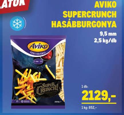 AVIKO SUPERCRUNCH HASÁBBURGONYA