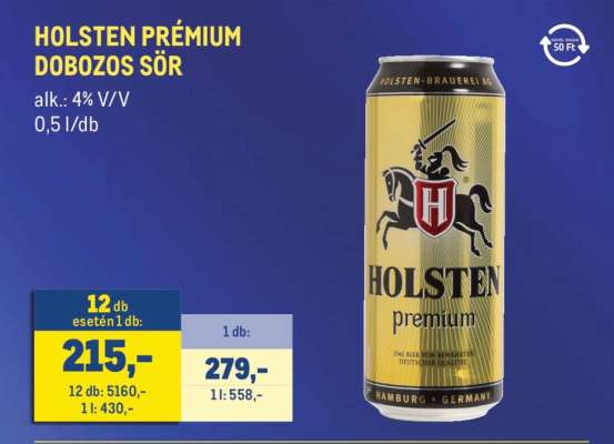 HOLSTEN PREMIUM DOBOZOS SÖR