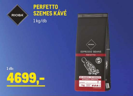 RIOBA PERFETTO SZEMES KÁVÉ