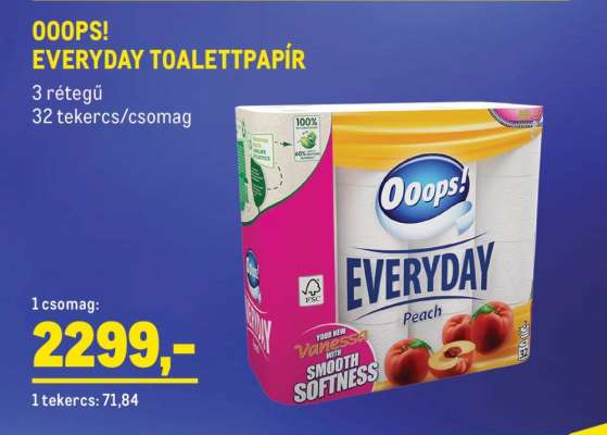 Ooops! Everyday Toalettpapír