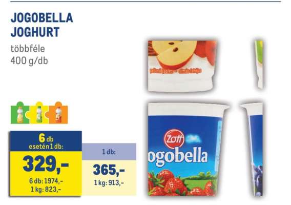 Jogobella joghurt