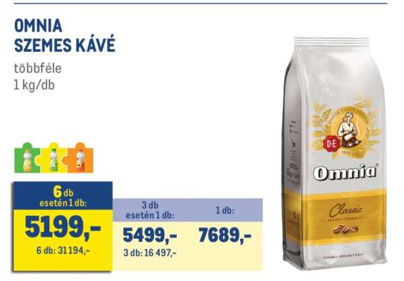Omnia Szemes Kávé