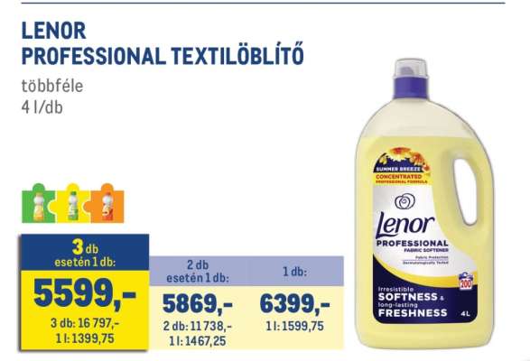 LENOR PROFESSIONAL TEXTILÖBLÍTŐ