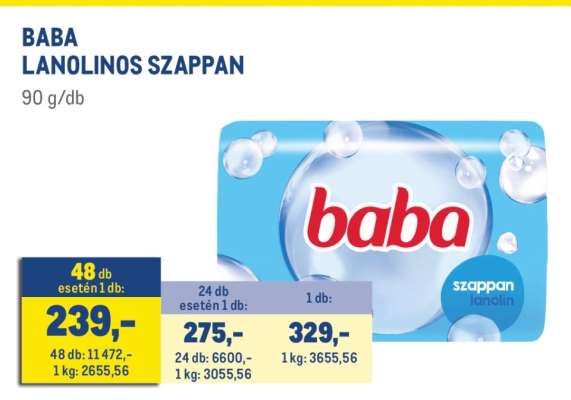 BABA LANOLINOS SZAPPAN
