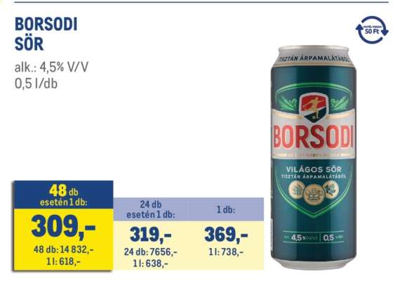 Borsodi sör