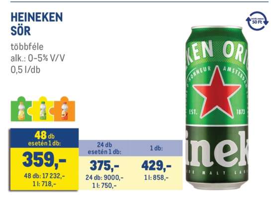 Heineken sör