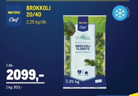 METRO Chef BROKKOLI 20/40