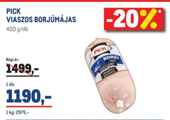 Pick viaszos borjúmájas
