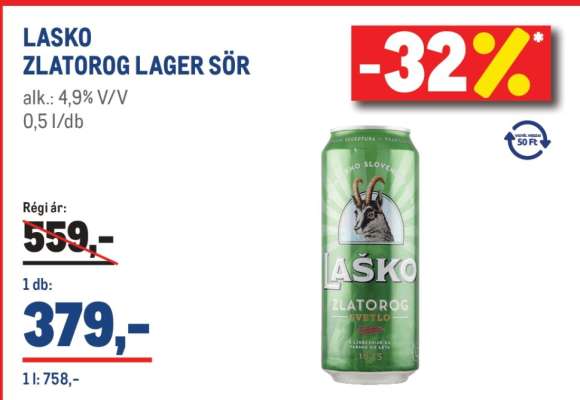 LASKO ZLATOROG LAGER SÖR