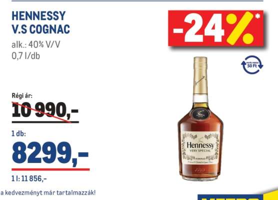 HENNESSY V.S Cognac*