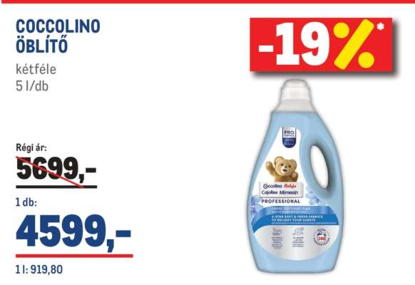 Coccolino Öblítő