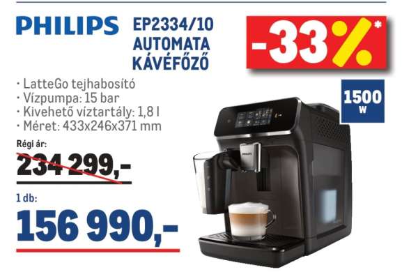 PHILIPS EP2334/10