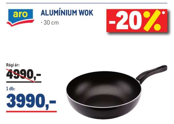 ALUMÍNIUM WOK