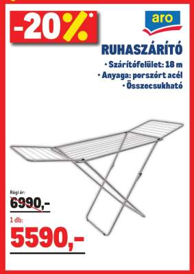 aro RUHASZÁRÍTÓ