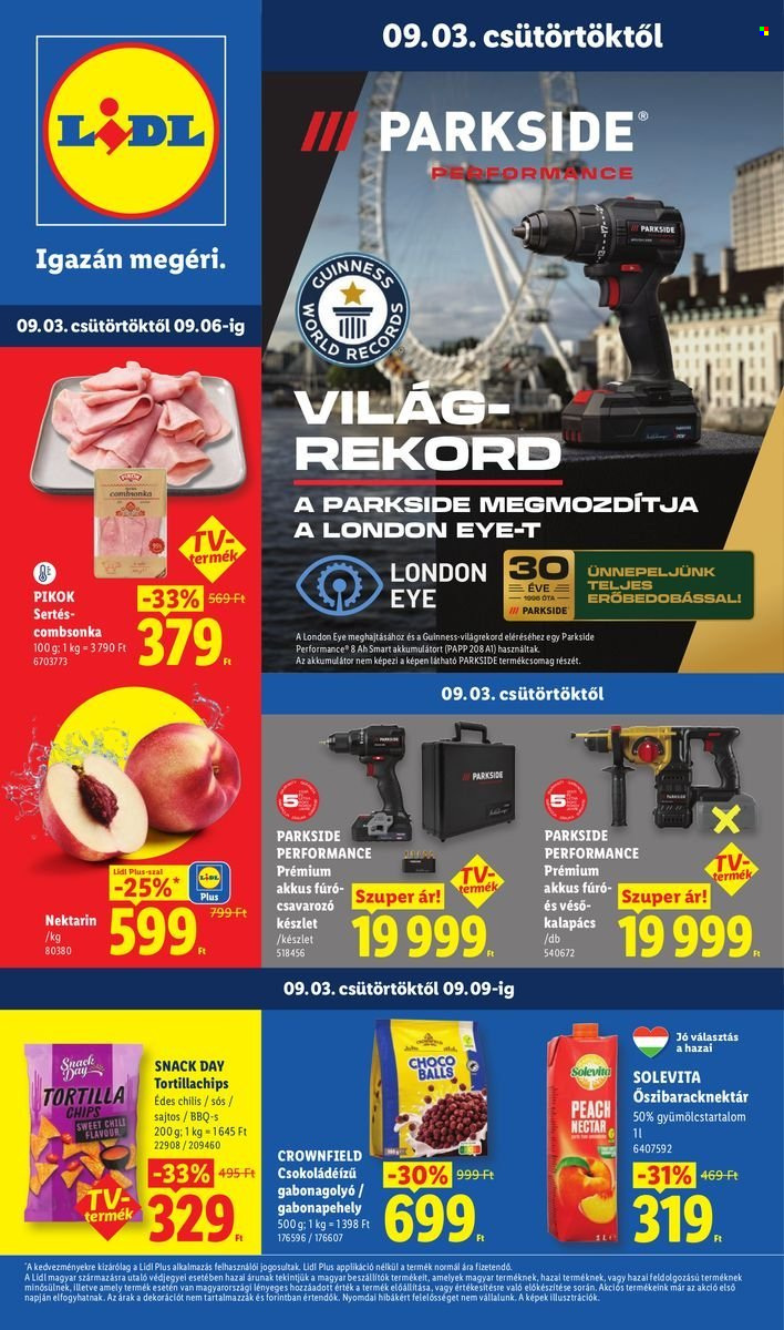 Lidl akciós újságok - 2026.09.03 - 2026.09.09. Oldal 1