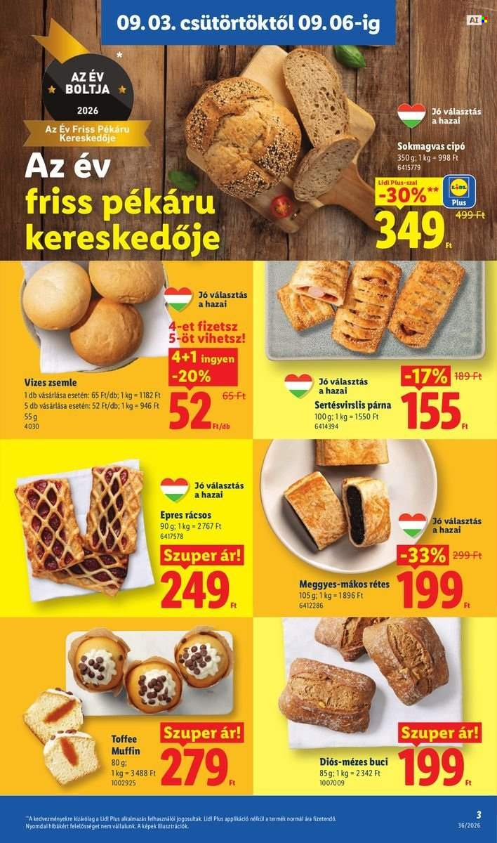 Lidl akciós újságok - 2026.09.03 - 2026.09.09. Oldal 3