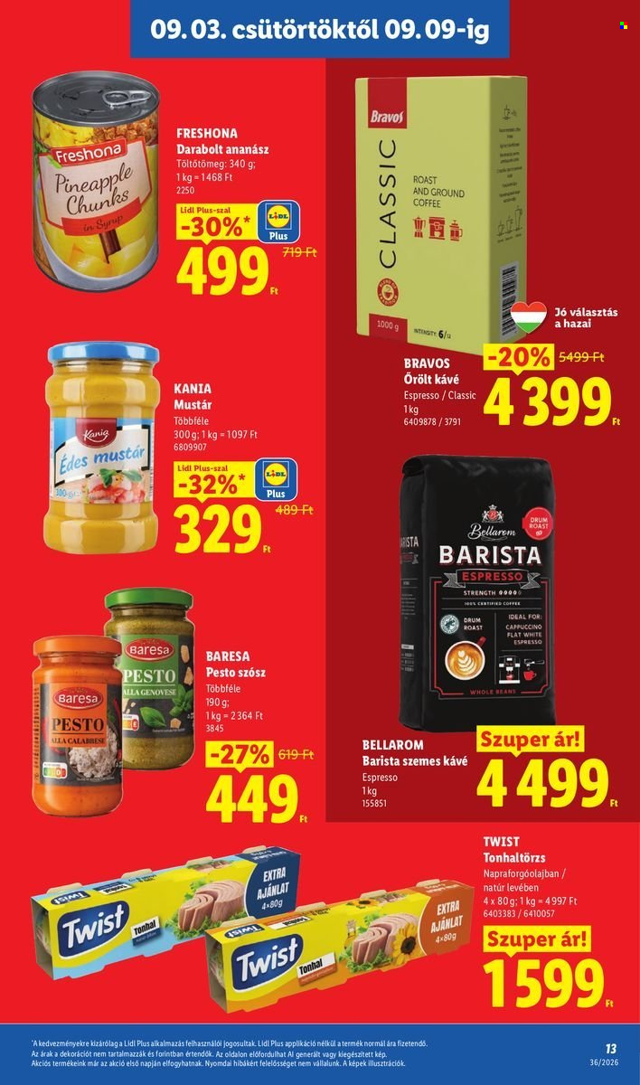 Lidl akciós újságok - 2026.09.03 - 2026.09.09. Oldal 13