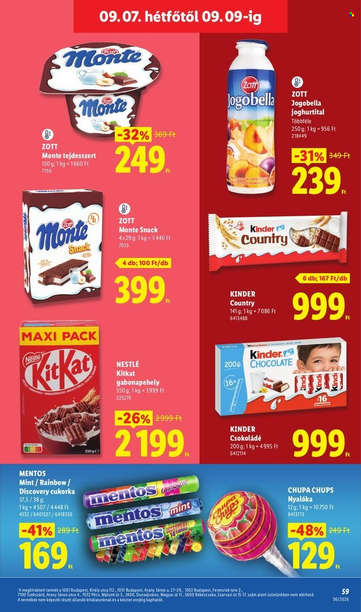 Lidl akciós újságok - 2026.09.03 - 2026.09.09. Oldal 59