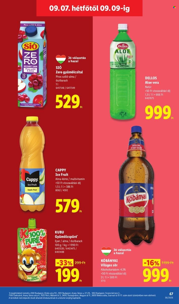 Lidl akciós újságok - 2026.09.03 - 2026.09.09. Oldal 67