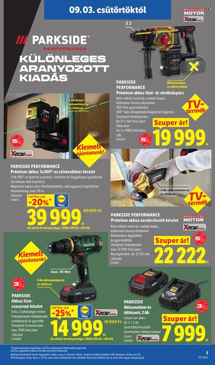 Lidl akciós újságok - 2026.09.03 - 2026.09.09. Oldal 3