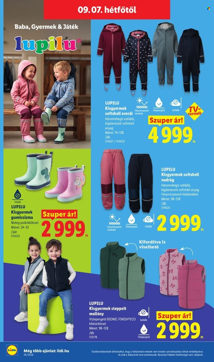 Lidl akciós újságok - 2026.09.03 - 2026.09.09. Oldal 14