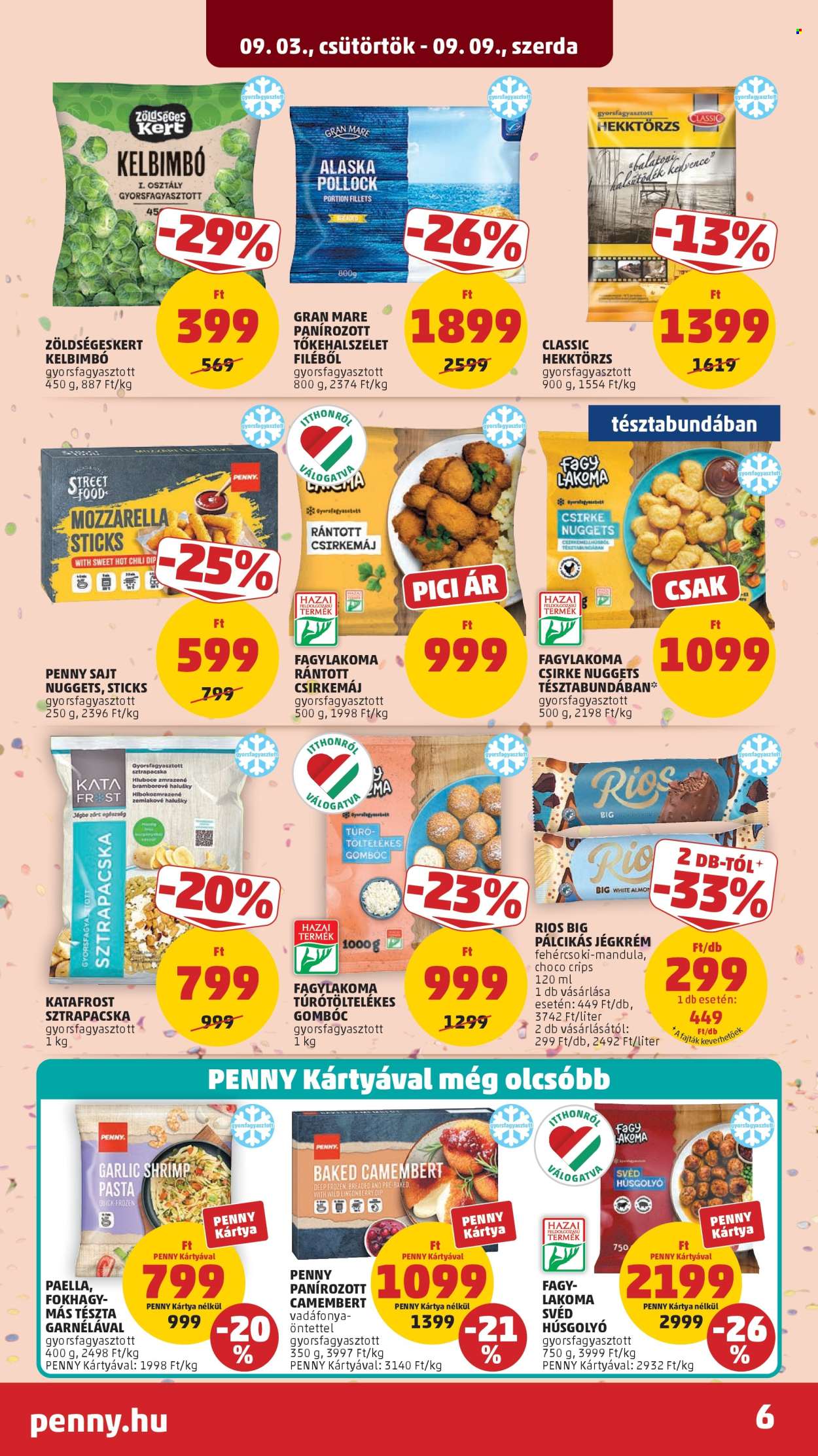 Penny Market akciós újságok - 2026.09.03 - 2026.09.09. Oldal 6
