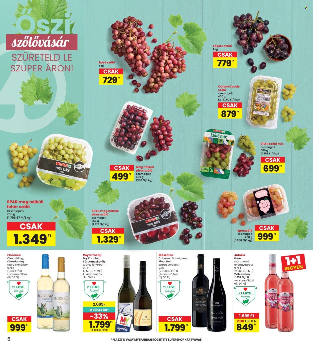 INTERSPAR akciós újságok - 2026.09.03 - 2026.09.09. Oldal 6